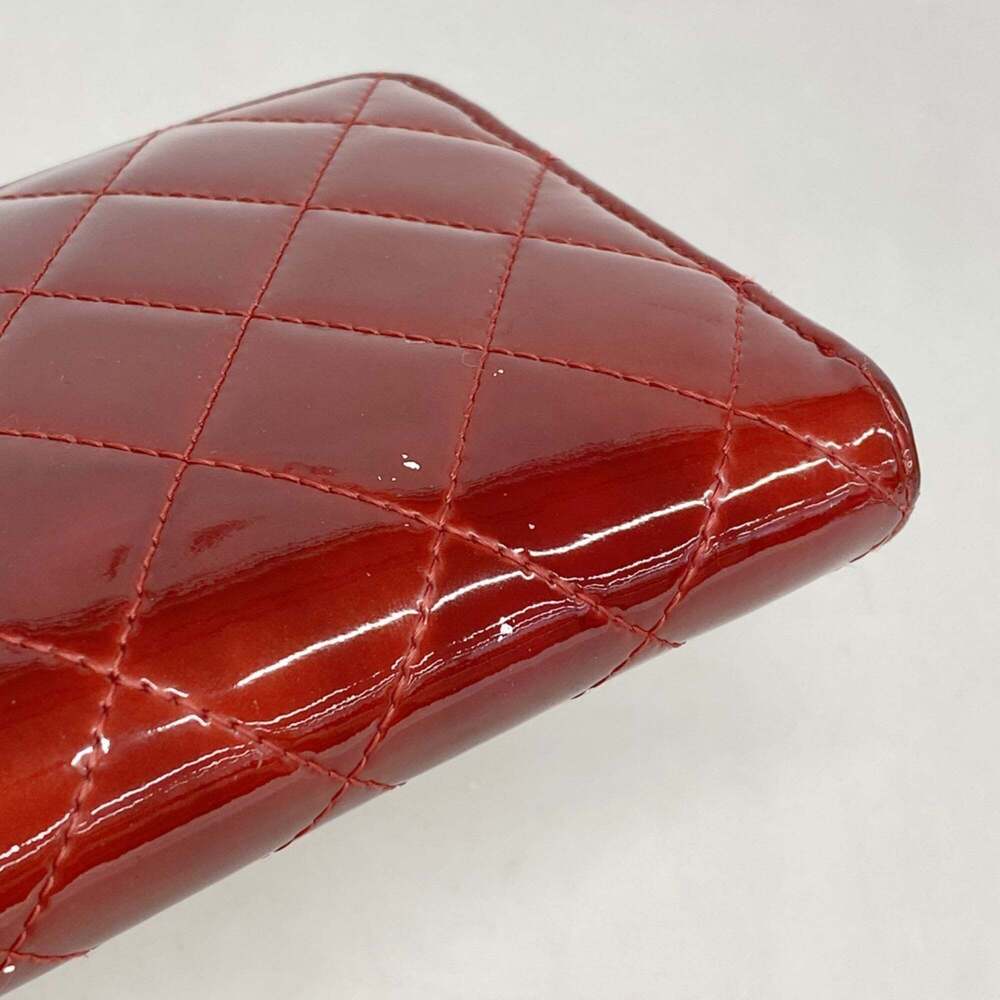 CHANEL Red Leather Wallet - Picture 10 of 14